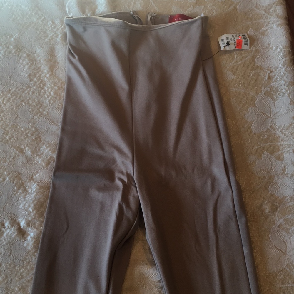 Tan high waisted pants